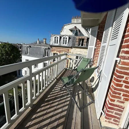 Hypercentre - 2p - A Pied, Vue Mer, Balcon Terrasse Trouville-sur-Mer